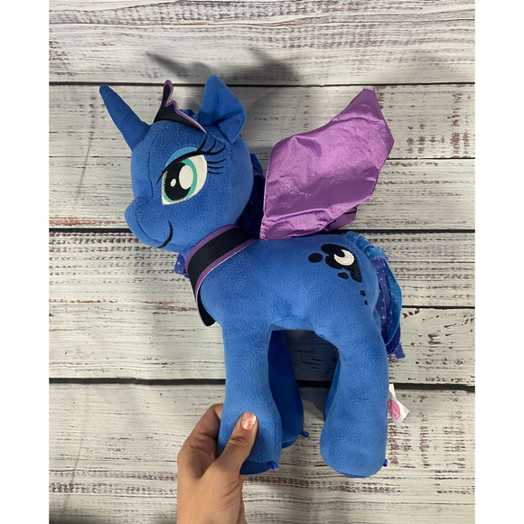 My Little Pony The Movie "Princess Luna" Plush by Hasbro w/ Flapping Wings - Picture 3 of 5